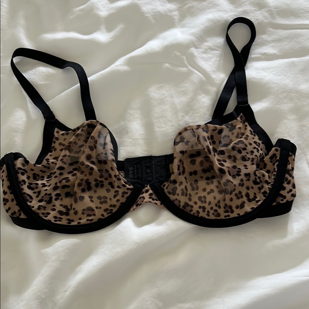 CUUP Leopard Print Bra